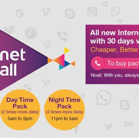 Ncell Unlimited Data Pack