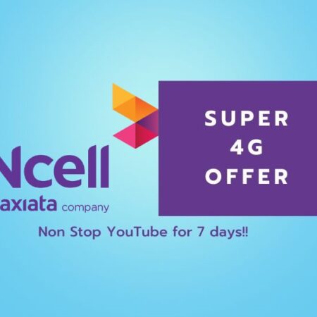 Ncell nonstop YouTube data pack