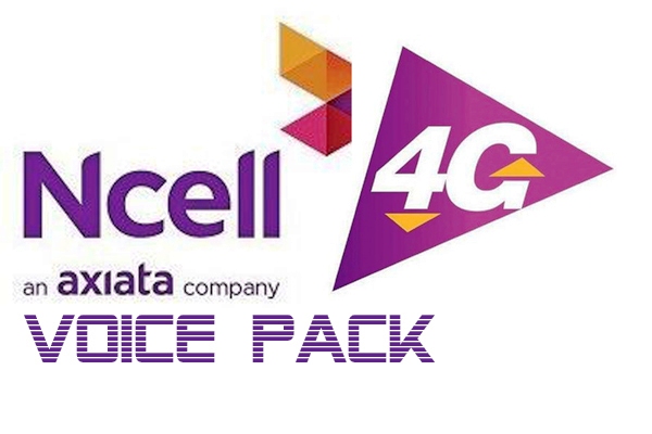 Ncell Voice pack recharge online