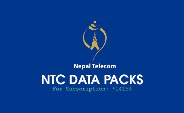 NTC Namaste Data Packs Recharge
